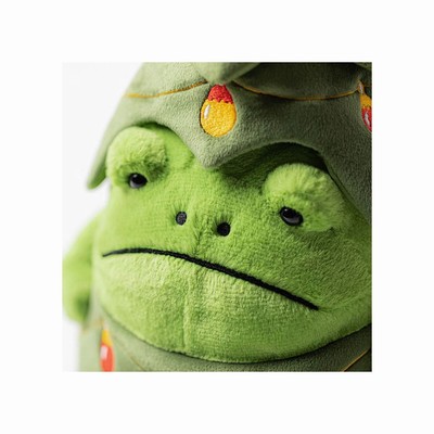 Jellycat Christmas Tree Ricky Rain Frog USA | 01634UVBZ